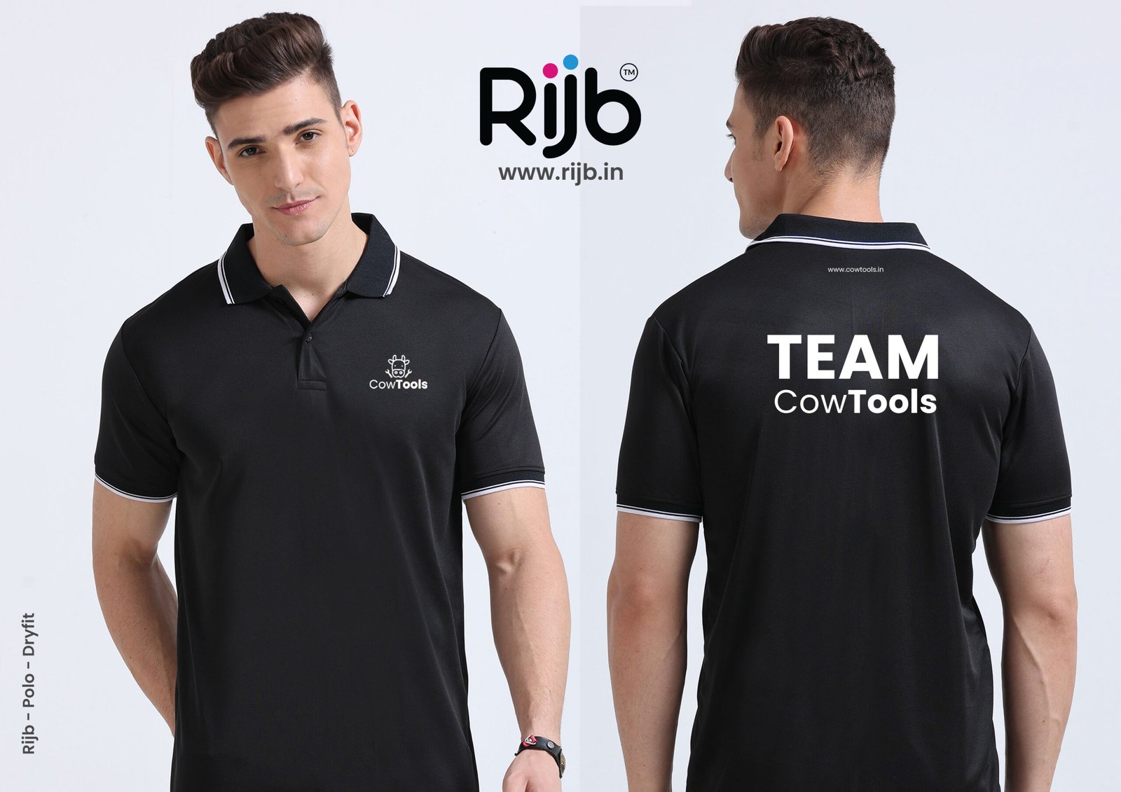 rijb-screen-printed-polo-tshirt-Dryfit-black