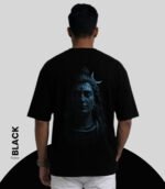 Rijb-mahadev-oversized-tshirt-back-side-with-model