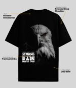 Rijb-eagle-mindset-oversized--tshirt-back-side-with-feature